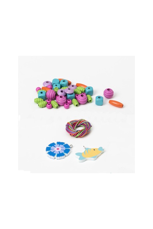 Coffret 200 perles en bois Oxybul 2