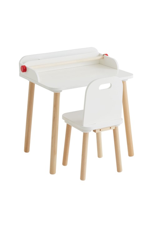 Chaise blanche maternelle pour bureau Oxybul 2