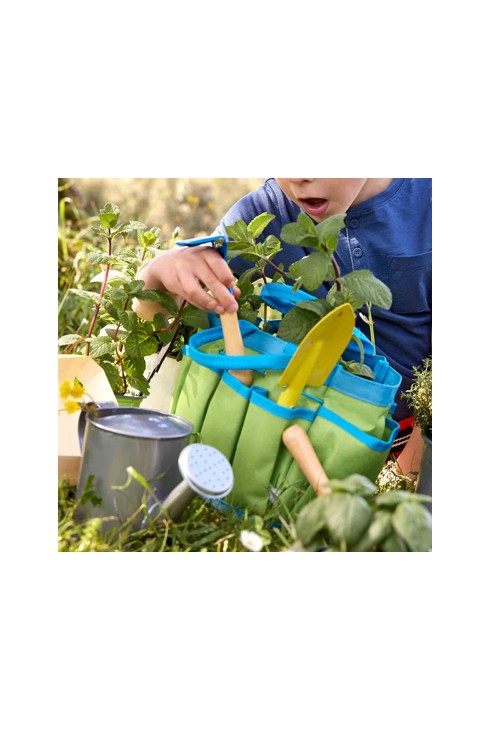 Sac de jardinage et 3 outils Oxybul 2