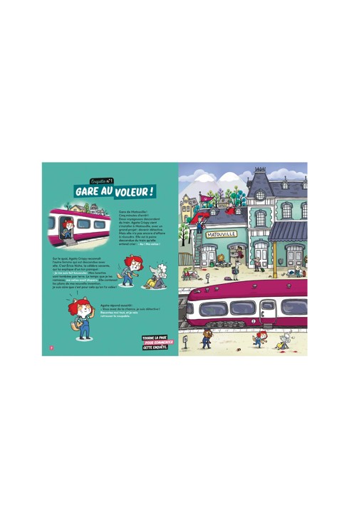 Livre Mes premières énigmes à tous les étages - T01 - Bienvenue à Matouville - Bayard Jeunesse 2