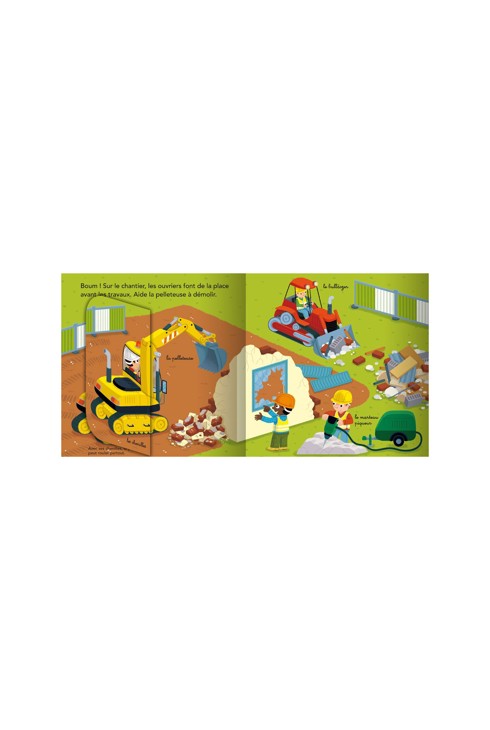 Livre Kididoc Quel chantier ! - Nathan Jeunesse 2