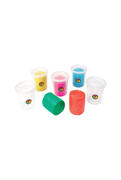 5 pots de pâte à modeler pailletée Oxybul 2