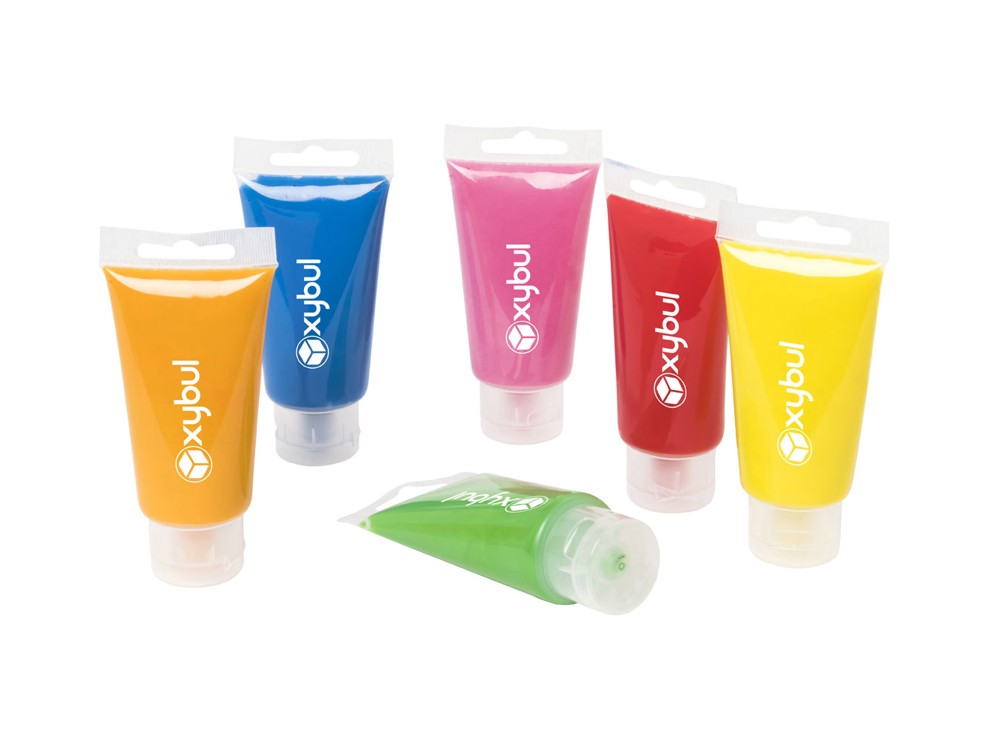 6 tubes de peinture à doigts Oxybul 2
