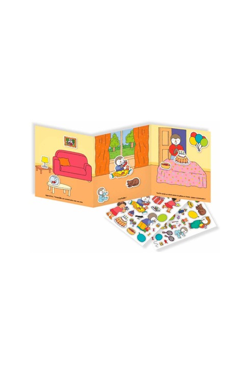 Livre Grand cahier d'autocollants T'Choupi - Nathan Jeunesse 2