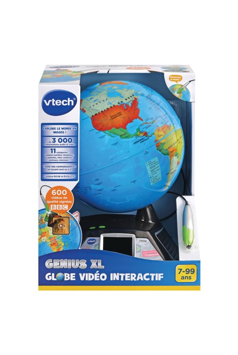 Globe vidéo interactif Genius XL Vtech 2