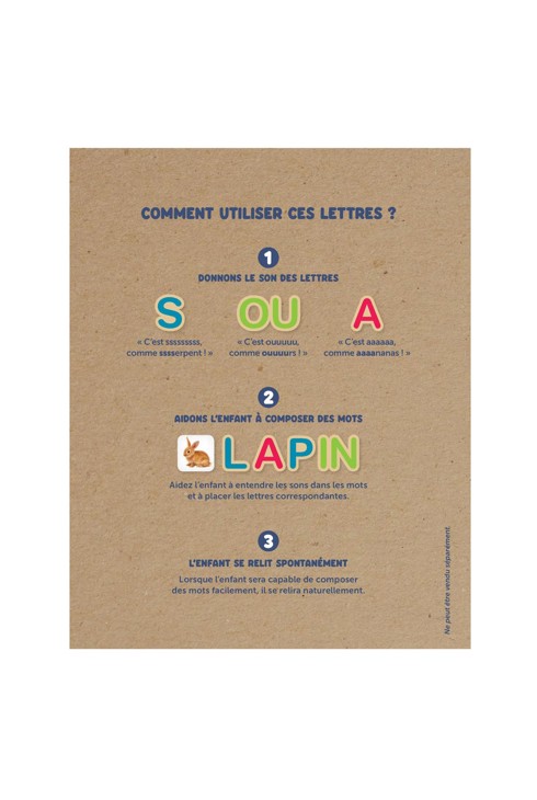 Coffret Lettres magnétiques - Les Arènes 2