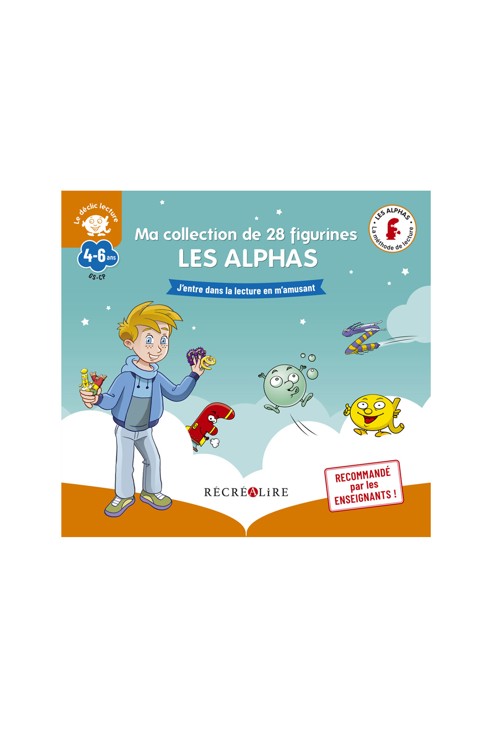 Ma collection de 28 figurines Alphas - Récréalire 2