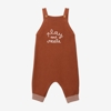 Salopette bébé tricot caramel marron Catimini