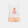 Pyjama deux pièces ananas rose bébé fille