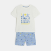 Pyjama d'été 2 pièces en jersey bleu ciel Garçon
