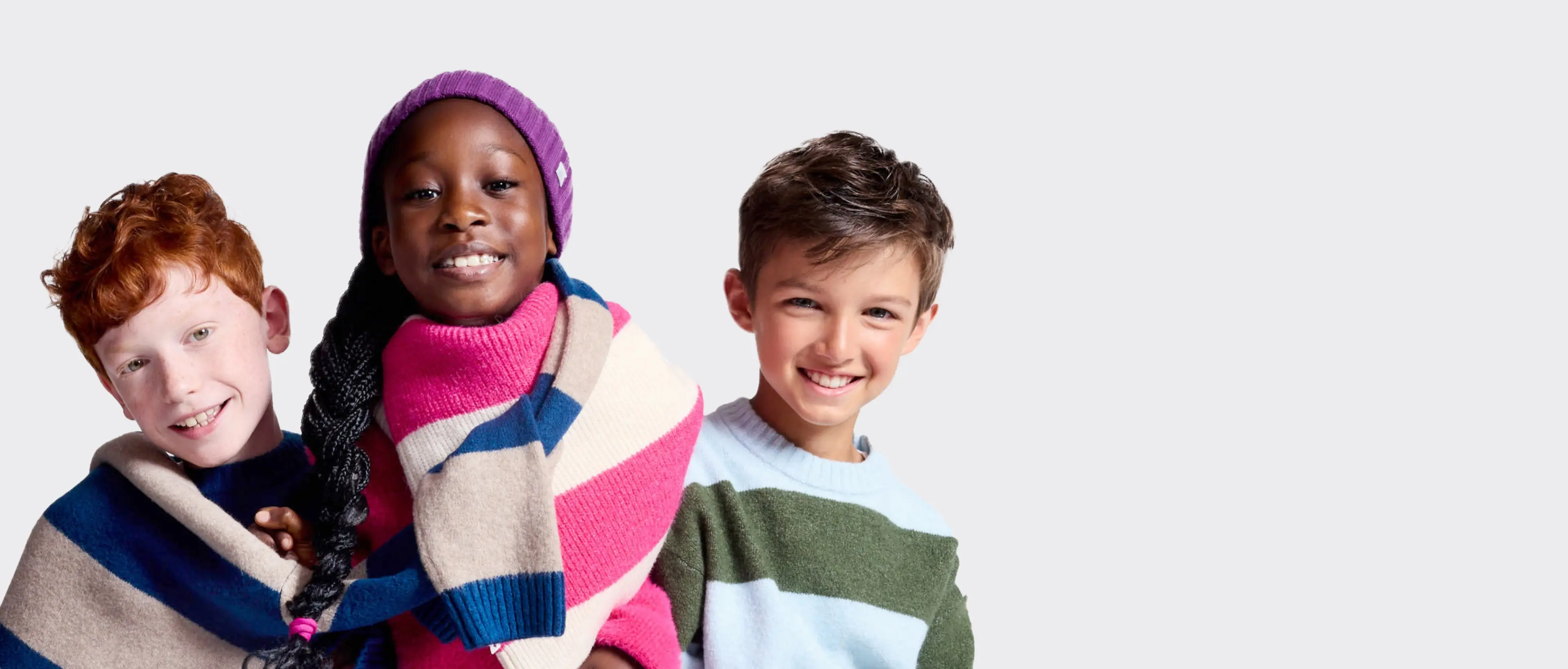 Trois enfants OKAIDI Collection Ventes Privées