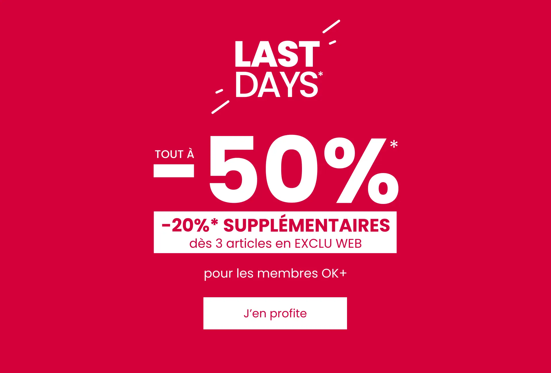 LAST DAYS BOOSTER