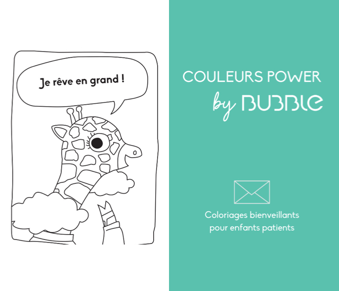 Couleurs power by bubble