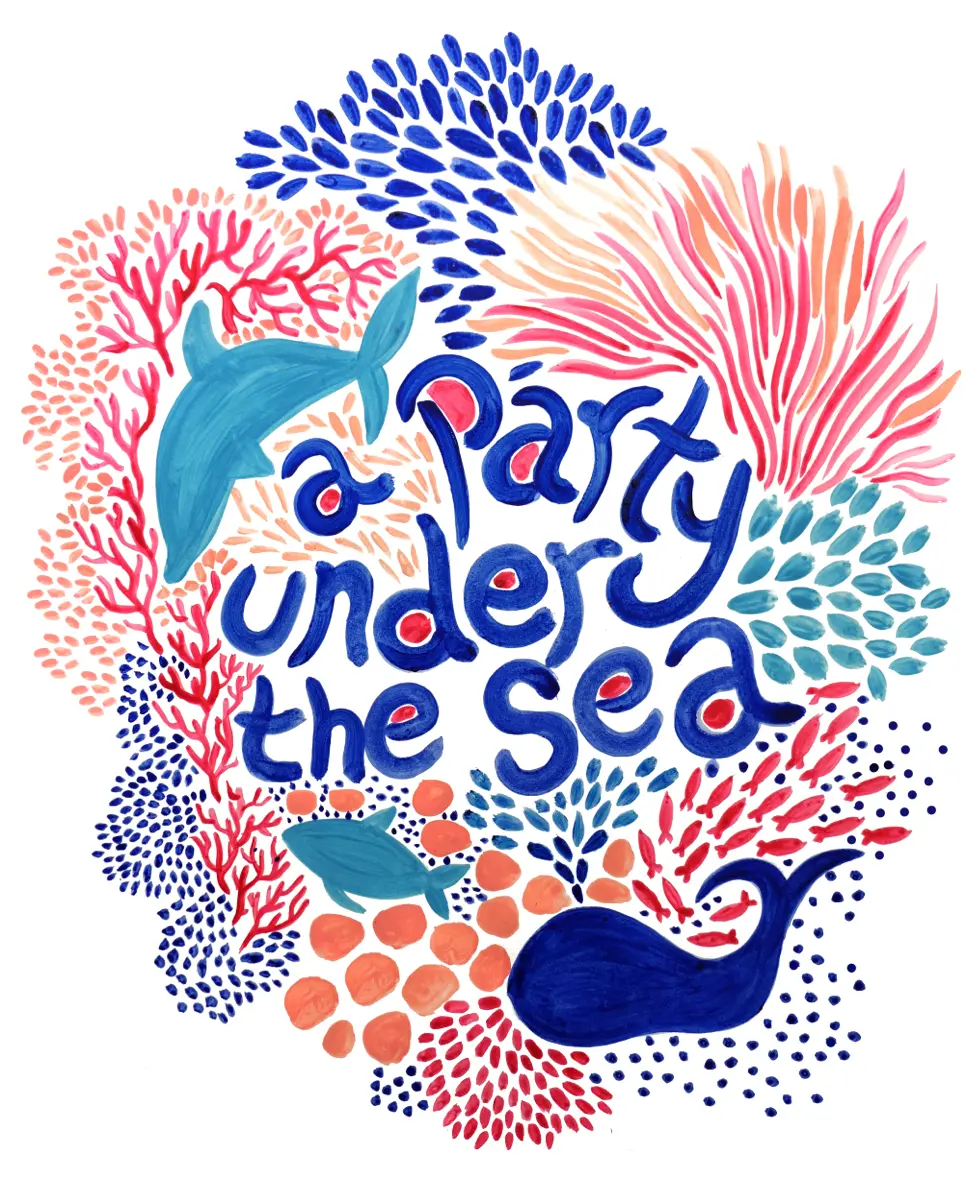 a party under the sea