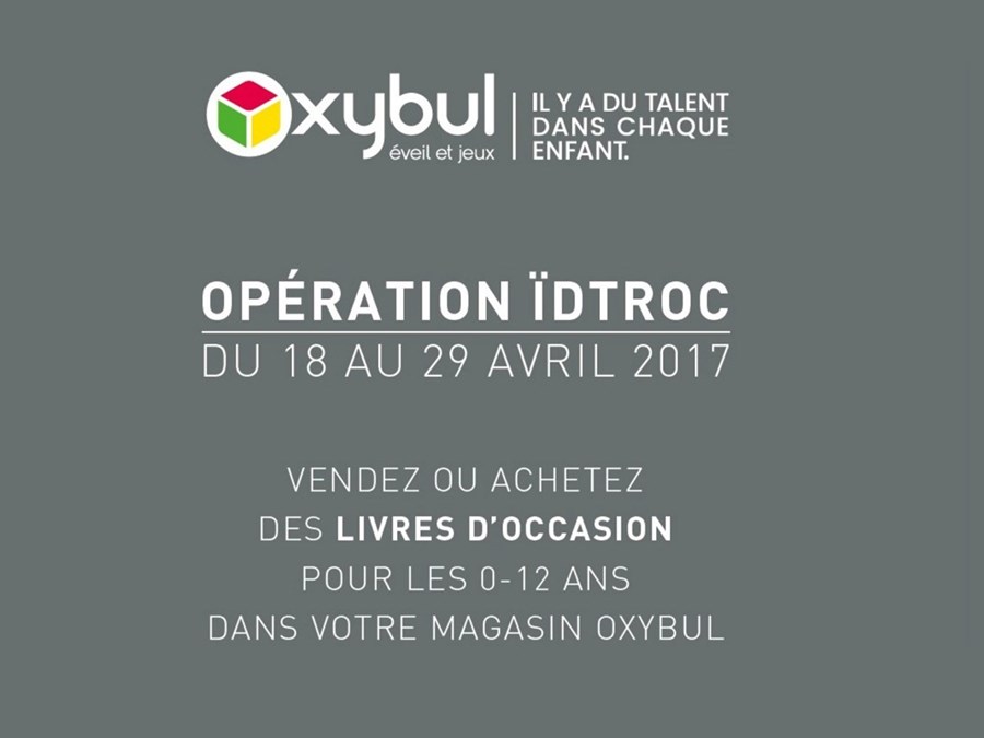 L'IDTROC livres arrive chez Oxybul L'IDTROC livres arrive chez Oxybul