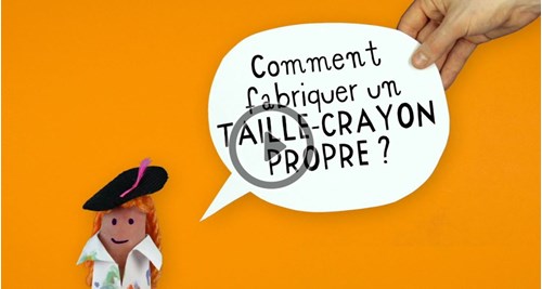 Trucastuces : Comment fabriquer un taille crayon propre ? Trucastuces : Comment fabriquer un taille crayon propre ?