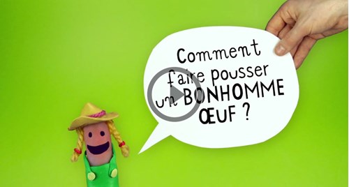 Trucastuces : Comment faire pousser un bonhomme oeuf ? Trucastuces : Comment faire pousser un bonhomme oeuf ?