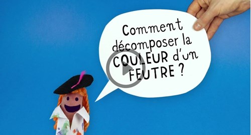 Trucastuces : Comment décomposer la couleur d'un feutre ? Trucastuces : Comment décomposer la couleur d'un feutre ?