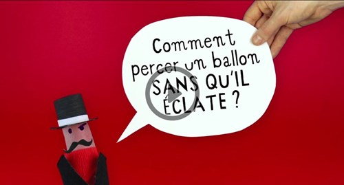 Trucastuces : Comment percer un ballon sans qu'il éclate ? Trucastuces : Comment percer un ballon sans qu'il éclate ?