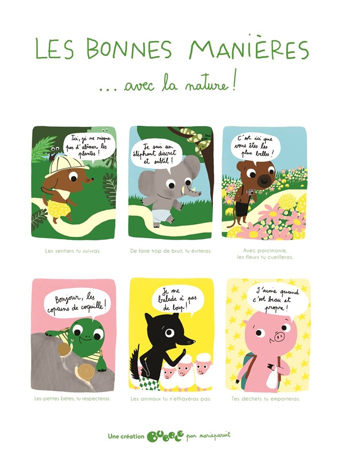 Les bonnes manières avec la nature Les bonnes manières avec la nature