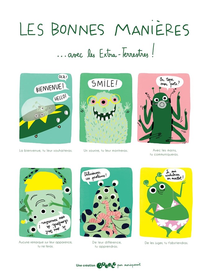 Les bonnes manières avec les Extras-Terrestres ! Les bonnes manières avec les Extras-Terrestres !