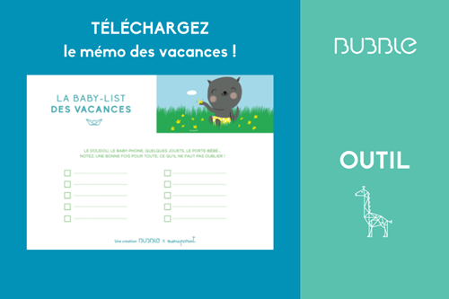 N'oubliez plus jamais le doudou de votre enfant en vacances !