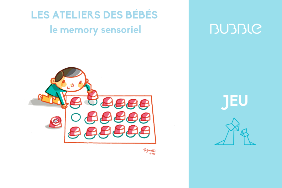 Le memory sensoriel / Les ateliers des bébés