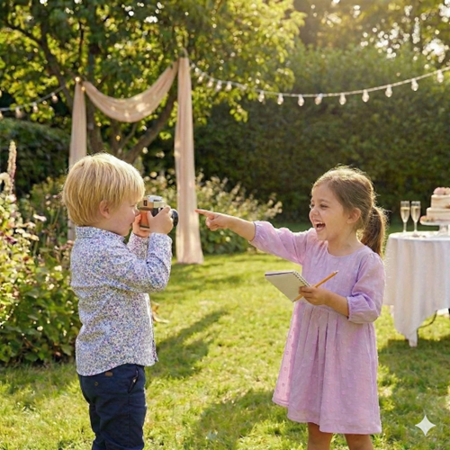 Comment occuper les enfants pendant un mariage ?