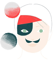 tuto maquillage enfant pirate  