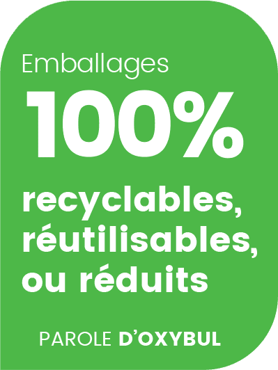 100% recyclabes, réutilisables ou réduits