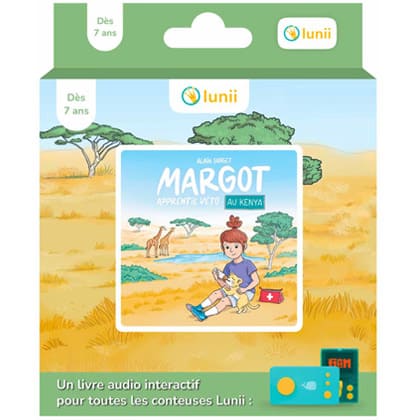 Margot au Kenya