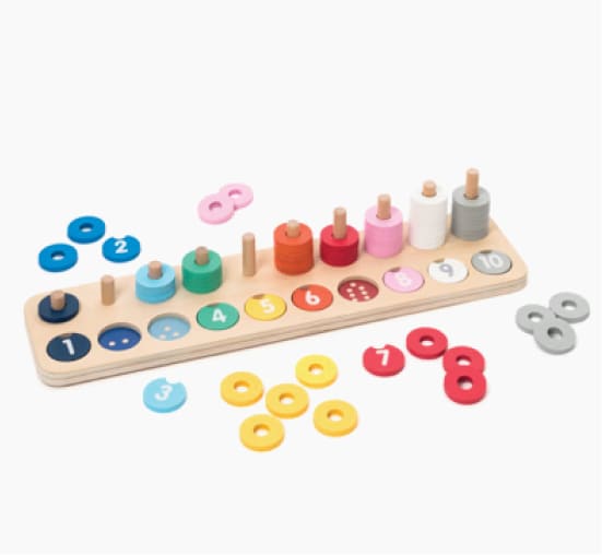 Jeu découverte couleurs et chiffres