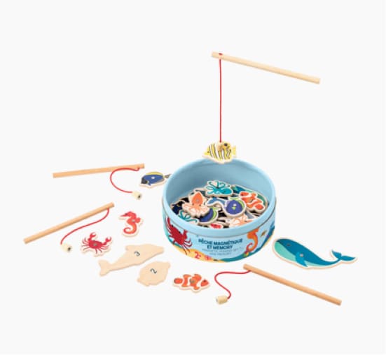 Pêche magnétique et mémory.