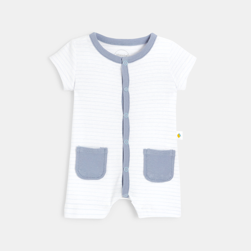 Combishort Bebe Garcon En Coton Bio Absorba Idkids