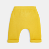 Ensemble t-shirt et pantalon bébé garçon en coton bio jaune Absorba