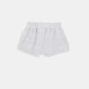 Short bébé en coton éponge bio violet Absorba