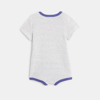 Combishort en coton éponge bébé violet Absorba