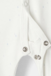Dors-bien en interlock à pois bleu naissance Absorba 3