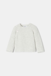 Gilet cache-cœur en tricot blanc naissance Absorba