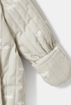 Combinaison-pilote matelassée et doublée beige naissance Absorba 4