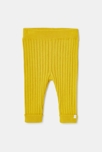 Ensemble en maille fine jaune naissance Absorba 2