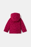 Doudoune à capuche imprimé pois rouge bébé fille Absorba 4