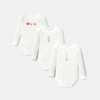 Bodies bébé à motif imprimé Noël (lot de 3) blanc Absorba