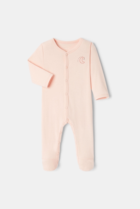 Dors-bien en coton bio rose naissance Absorba 1