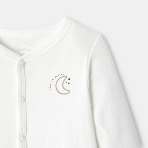 Lot De 3 Bodys 100% Coton NEXT Dors-Bien - Taille 1 Mois, Couleur Blanc - Pour Nouveau-né