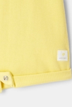 Pyjama court en coton jaune naissance Absorba 3