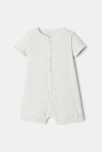 Pyjama court en coton blanc naissance Absorba