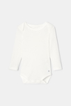 Lot de 2 bodies à manches longues en coton blanc mixte Absorba 2