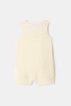 Combinaison en coton éponge jaune naissance Absorba 2