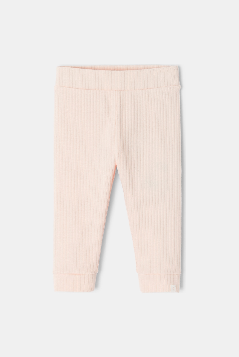 Legging en coton rose naissance Absorba 1